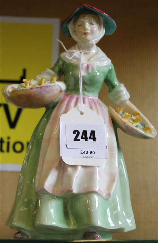 Royal Doulton figure, Daffy-Down-Dilly, HN 1712